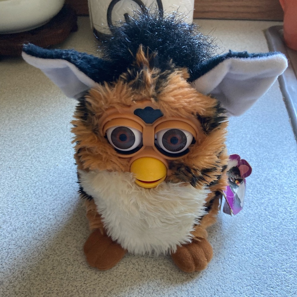 Original 1998 yellow tiger Furby